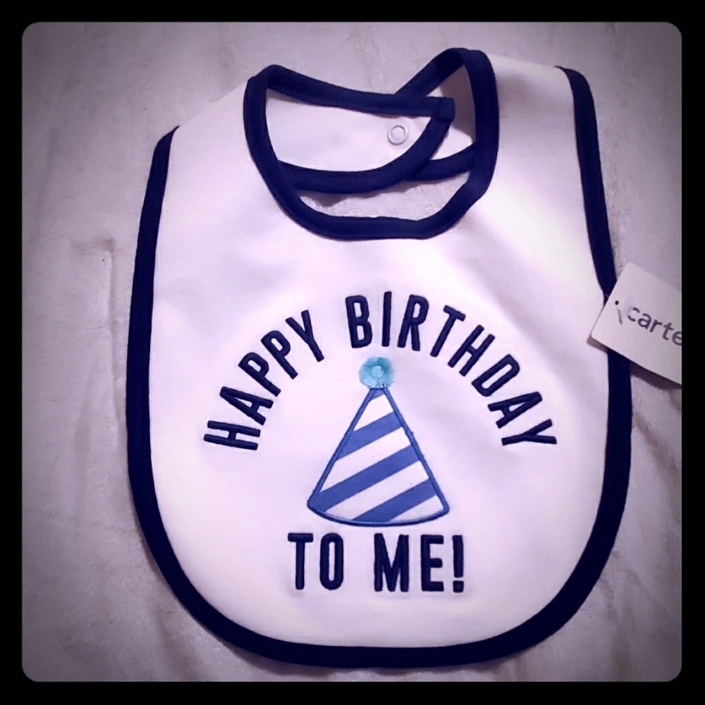 🪁Carter's Birthday Bib🪁